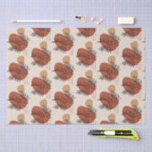 Abstract Boho Branch Plant Art Décor Neutral Tissuepapier (Craft)