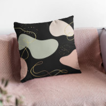 Abstract Boho geometrisch organisch vormpatroon