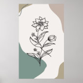 Abstract boho-ontwerp poster (Voorkant)