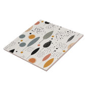 Abstract Boho Retro Populair Collectie Tegeltje (Zijkant)
