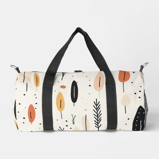 Abstract Boho Retro Trendy Collectie Plunjezak (Voorkant)