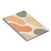 Abstract Boho Shapes Notitieboek (Rechterzijde)