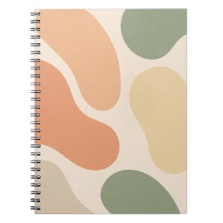 Abstract Boho Shapes Notitieboek