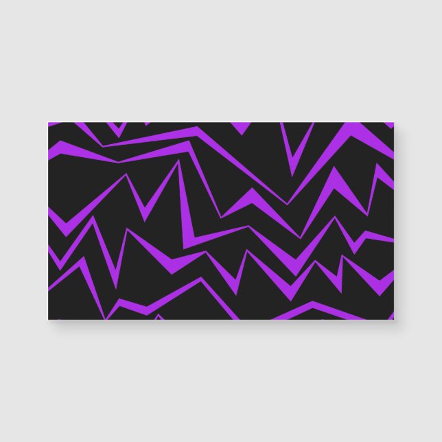 Abstract, bold, vibrant geometric zigzag pattern (Voorkant)