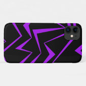 Abstract, bold, vibrant geometric zigzag pattern Case-Mate iPhone case (Achterkant (horizontaal))