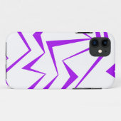 Abstract, bold, vibrant geometric zigzag pattern Case-Mate iPhone case (Achterkant (horizontaal))