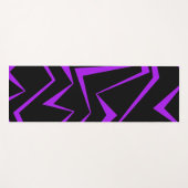 Abstract, bold, vibrant geometric zigzag pattern yogamat (Voorkant (horizontaal))