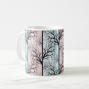 Abstract, bomen koffiemok