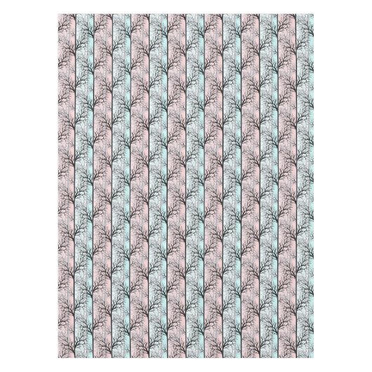 Abstract, bomen tafelkleed (Voorkant)