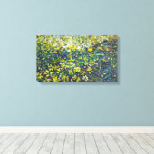 Abstract Bos Acryl Canvas Wandkunst Afdruk (Insitu (Houten vloer))