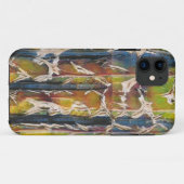 Abstract bos door de bomen Case-Mate iPhone case (Achterkant (horizontaal))