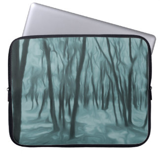 Abstract bos laptop sleeve
