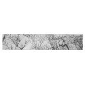 Abstract bos "pas kleur"lijstrunner aan medium tafelloper (Horizontaal)