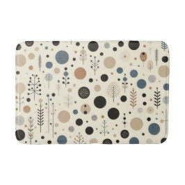 Abstract bosgebied badmat