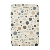 Abstract bosgebied badmat (Voorkant Verticaal)