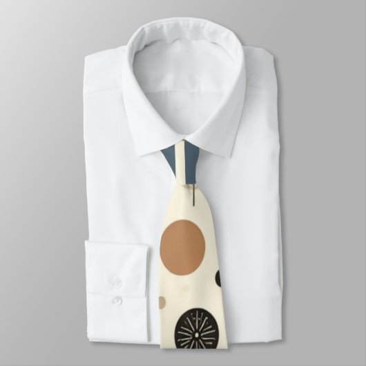 Abstract bosgebied stropdas (Gebonden)