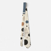 Abstract bosgebied stropdas (Achterkant)