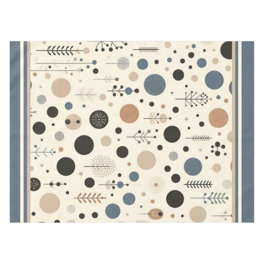 Abstract bosgebied tafelkleed (Voorkant (Horizontaal))