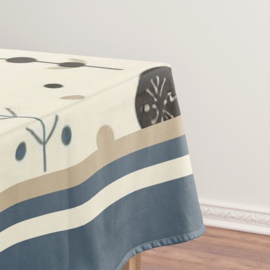 Abstract bosgebied tafelkleed (Voorbeeld)