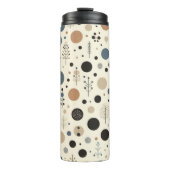 Abstract bosgebied thermosbeker (Voorkant)