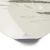 Abstract Botanical Wall Art – Minimal Wildflower N Perfect Poster (Hoek)