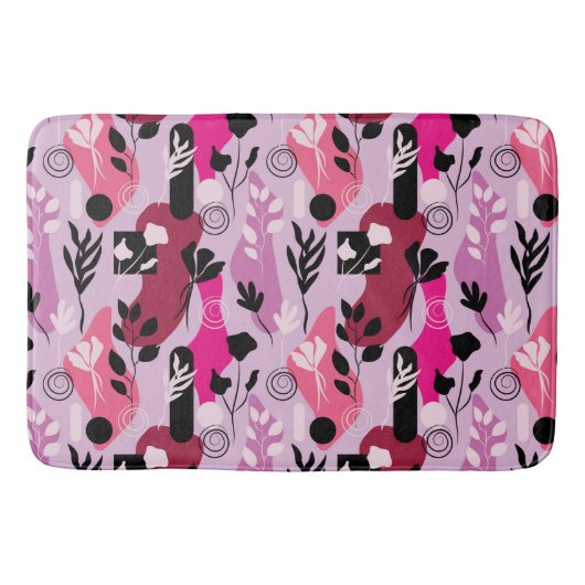 Abstract Botanics Badmat (Voorkant)