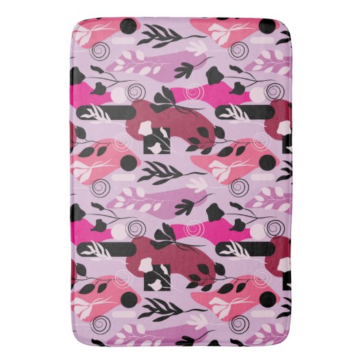 Abstract Botanics Badmat (Voorkant Verticaal)