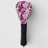 Abstract Botanics Golfheadcover (Voorkant)