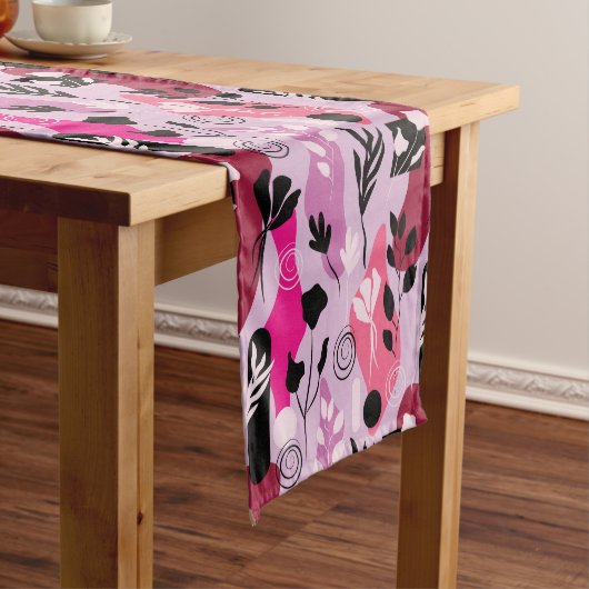 Abstract Botanics Korte Tafelloper (Voorbeeld)