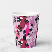 Abstract Botanics Papieren Bekers (Links)