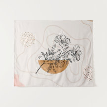 Abstract Botanisch - Minimalistische Bloemlijn Kun