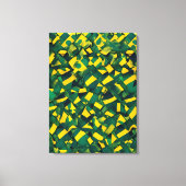 Abstract Braziliaans patroon Canvas Afdruk (Voorkant)