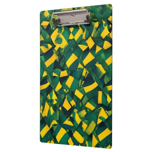 Abstract Braziliaans patroon Klembord (Links)