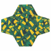 Abstract Braziliaans patroon Voetbal (Enkel)