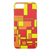 Abstract brick-patroon Case-Mate iPhone case (Achterkant)