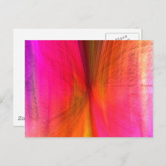 abstract briefkaart (Voorkant / Achterkant)