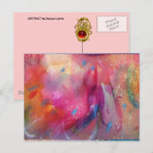 ABSTRACT BRIEFKAART (Voorkant / Achterkant)