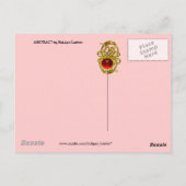 ABSTRACT BRIEFKAART (Achterkant)