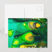 Abstract Briefkaart (Voorkant / Achterkant)