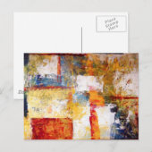 Abstract Briefkaart (Voorkant / Achterkant)