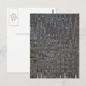 abstract briefkaart (Voorkant / Achterkant)