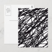 Abstract Briefkaart (Voorkant / Achterkant)