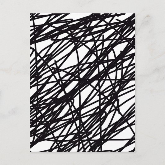 Abstract Briefkaart (Voorkant)