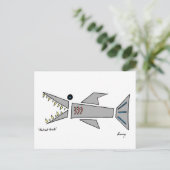 Abstract Briefkaart (Staand voorkant)