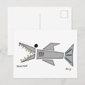 Abstract Briefkaart (Voorkant / Achterkant)