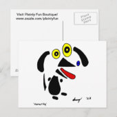 Abstract Briefkaart (Voorkant / Achterkant)