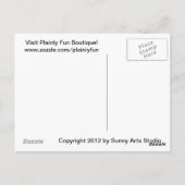 Abstract Briefkaart (Achterkant)