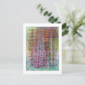 Abstract Briefkaart (Staand voorkant)