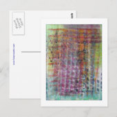 Abstract Briefkaart (Voorkant / Achterkant)