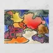 abstract Briefkaart "Mites and Tites" (Voorkant)